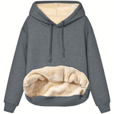 Damen Hoodie mit Plüschfutter – Weich & Gemütlich