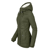 Damen Winterjacke mit Teddyfutter – Warm & Wasserdicht