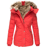 Damen Steppmantel mit Kapuze – Warm & Stilvoll