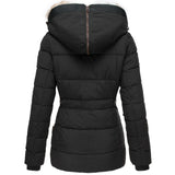 Damen Steppmantel mit Kapuze – Warm & Stilvoll