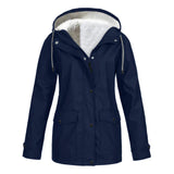 Damen Winterjacke mit Kapuze – Wasserdicht & Warm