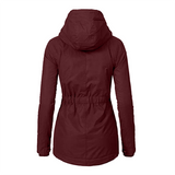Damen Winterjacke mit Teddyfutter – Warm & Wasserdicht