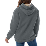 Damen Hoodie mit Plüschfutter – Weich & Gemütlich