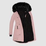 Damen Parka mit Kunstfell – Stilvoll & Warm