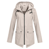 Damen Regenjacke mit Kapuze – Wasserdicht & Leicht