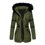 Damen Wintermantel mit Kapuze – Elegant & Warm