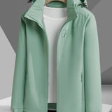 Wasserdichte Damen Winterjacke mit Fleece – Warm & Outdoorgeeignet