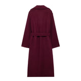 Liora | Burgunderrote Winterjacke