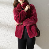 Damen Fleece Pullover mit Hohem Kragen – Weich & Warm