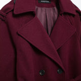 Liora | Burgunderrote Winterjacke