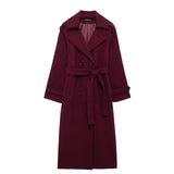 Liora | Burgunderrote Winterjacke