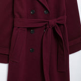 Liora | Burgunderrote Winterjacke