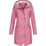 Damen Regenjacke mit Kapuze – Wasserdicht & Wetterfest