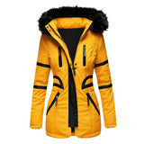 Damen Wintermantel mit Kapuze – Elegant & Warm