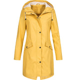 Damen Regenjacke mit Kapuze – Wasserdicht & Wetterfest