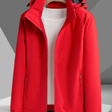 Wasserdichte Damen Winterjacke mit Fleece – Warm & Outdoorgeeignet