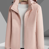 Wasserdichte Damen Winterjacke mit Fleece – Warm & Outdoorgeeignet