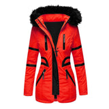 Damen Wintermantel mit Kapuze – Elegant & Warm