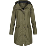 Damen Regenjacke mit Kapuze – Wasserdicht & Wetterfest
