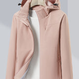 Wasserdichte Damen Winterjacke mit Fleece – Warm & Outdoorgeeignet