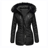 Damen Wintermantel mit Kapuze – Elegant & Warm